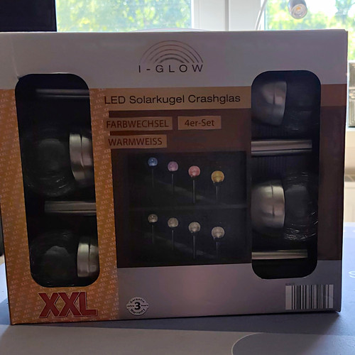 Glow solar led - solar, sockelleuchte