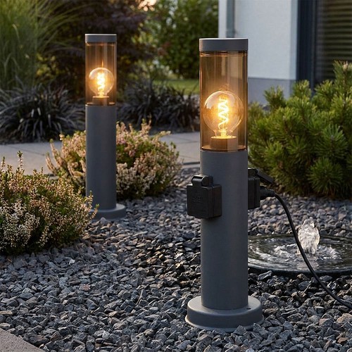 Außenstehlampe sockelleuchte - außenstehlampe,