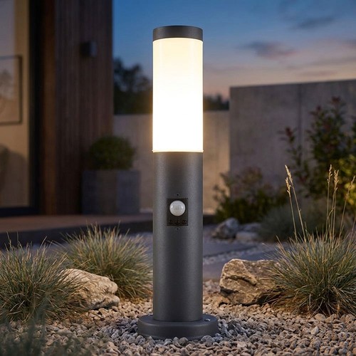 Led stand leuchte - leuchte, anthrazit