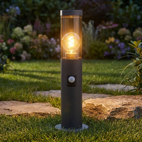 Stehlampe außen sockelleuchte - stehlampe,